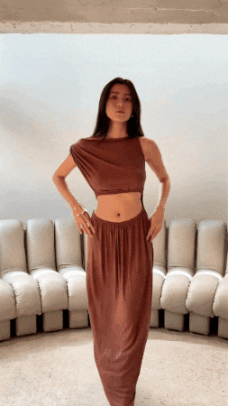 Maxi Dress Long Dresses GIF by OTHER STORE
