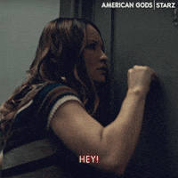 Knock Emily Browning GIF by American Gods