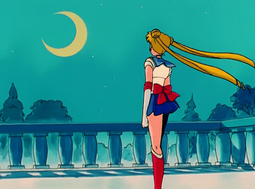 Image result for sailor moon gif
