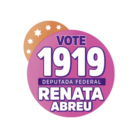 Deputadafederal Sticker by Renata Abreu 1919