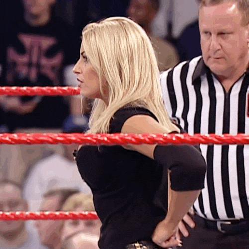 Ready To Fight Bring It GIF by Trish Stratus