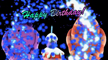 Happy Birthday GIF by sinilospuppets