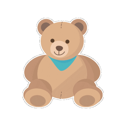 Teddy Bear Nounours Sticker by ecomaison