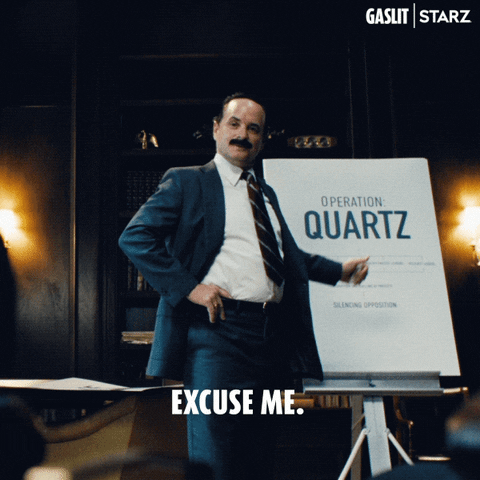 Interrupt Excuse Me GIF by Gaslit