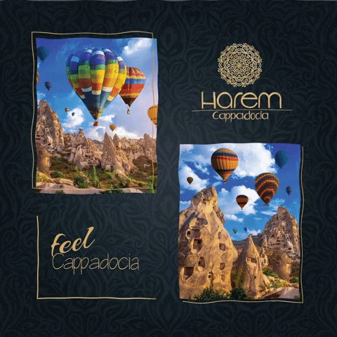 Harem Cappadocia Otel - Kapadokya'nın tadını çıkar! GIF