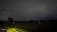 Slow-Motion Video Captures Lightning Flash Across the Sky in Texas