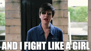Merge Records Fight GIF by Tracey Thorn