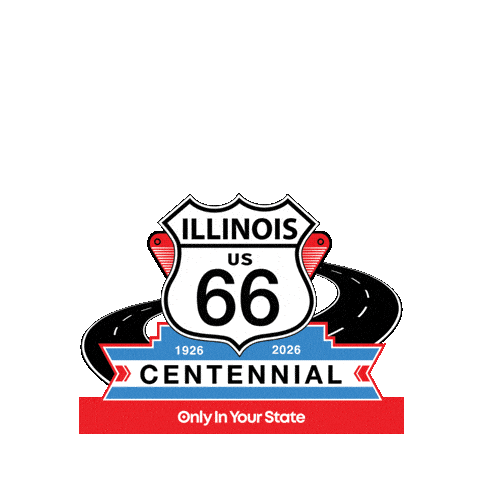 Route 66 Sticker by Only In Your State