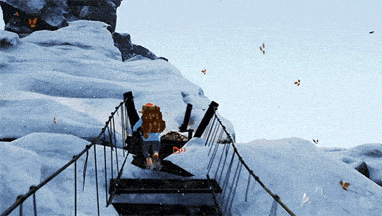 Snow Jumping GIF by Xbox