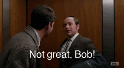 pete campbell not great bob GIF