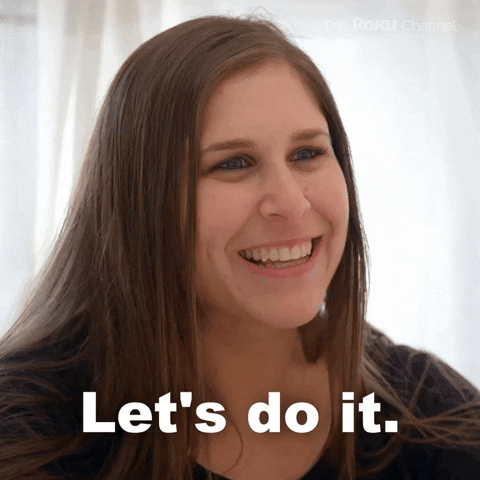Season 1 Lets Do It GIF by The Roku Channel