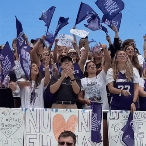 Clapping GIF by Northwestern Athletics