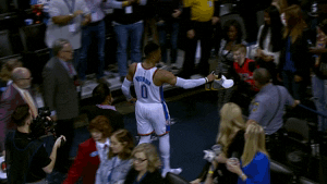 happy russell westbrook GIF by NBA