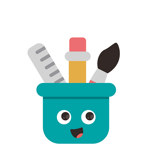 Happy Pencil Sticker by Sodertex