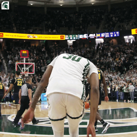 Lets Go Dancing GIF by Michigan State Athletics