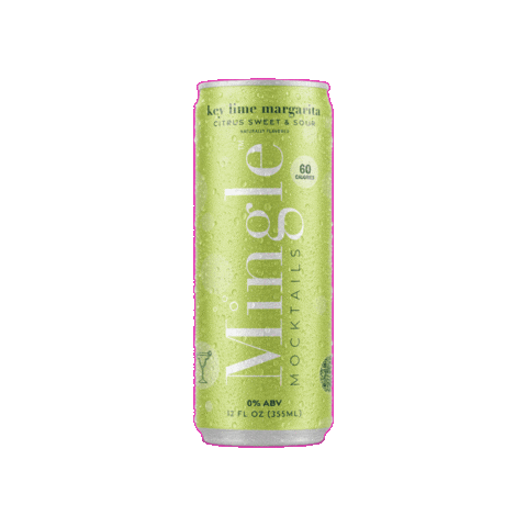mingle mocktails Sticker