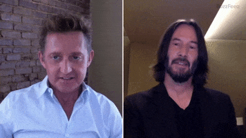 Keanu Reeves GIF by BuzzFeed