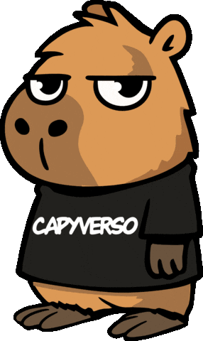 Curitiba Capybara Sticker by PillowToy