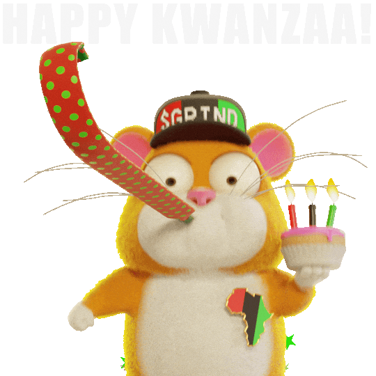 Happy Kwanzaa Habari Gani Sticker by Grind