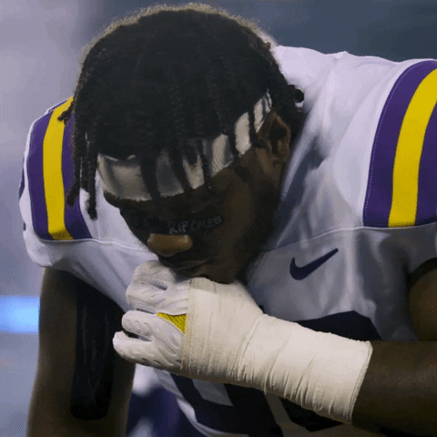 Pray Locked In GIF by LSU Tigers