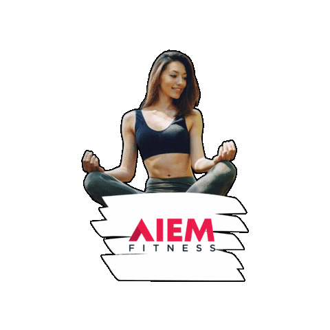 Relax Yoga Sticker by AIEM FITNESS