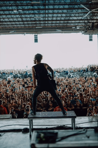 live music guitar GIF by Mayday Parade