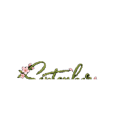 Spring September Sticker