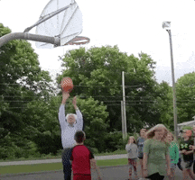 Basketball Hoops GIF by Bernie Sanders