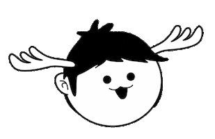 Deer Kawai Sticker