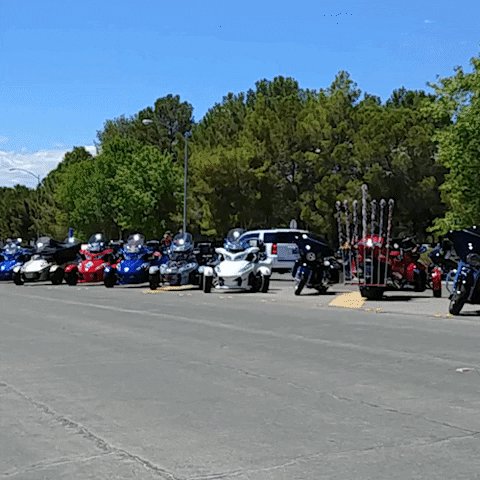 Flag Motorcycles GIF by Off The Jacks