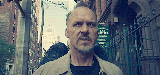 Image result for birdman or the unexpected gif