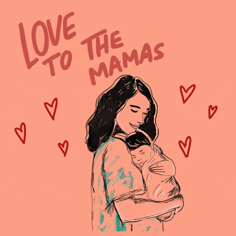 Mothers Day Love GIF by BrittDoesDesign - Find & Share on GIPHY