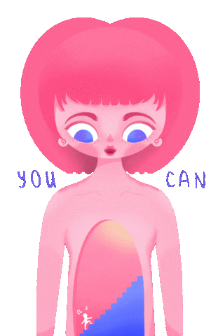 Girl Ok Sticker