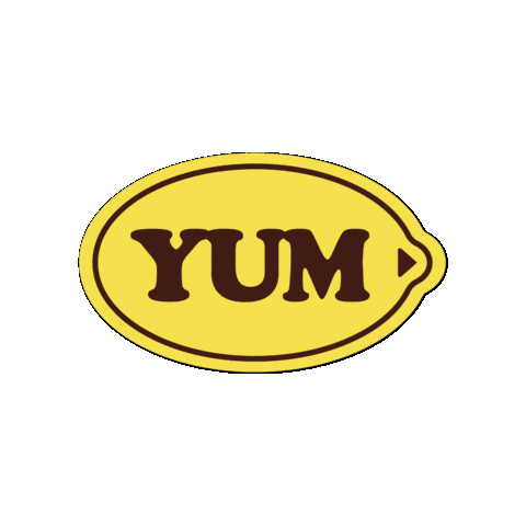 Yum Sticker by Peaches Pilates