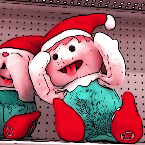 Merry Christmas GIF by The3Flamingos