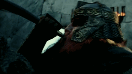 Risultati immagini per gimli horn gif