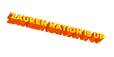 Zauren Nation Is Up Sticker