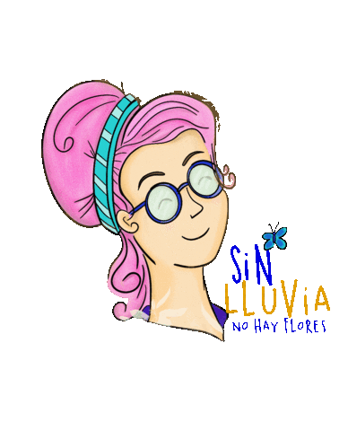 Girl Illustration Sticker