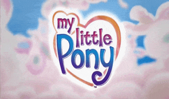 my little pony pink clouds GIF