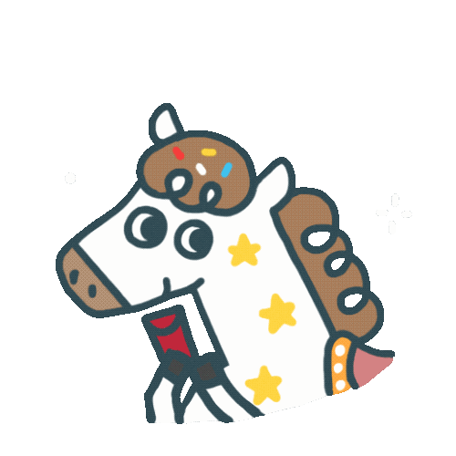 Horse 新年快樂 Sticker