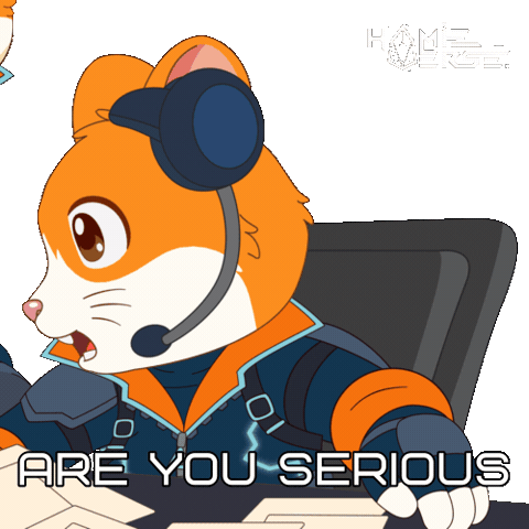 No Way What Sticker by Hamieverse