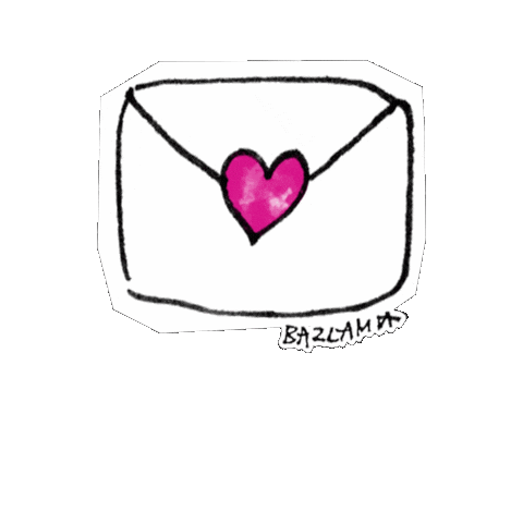 Heart Enveloppe Sticker by ÇeşmeBazlamaKahvaltı