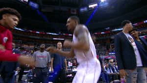 kelly oubre dancing GIF by NBA