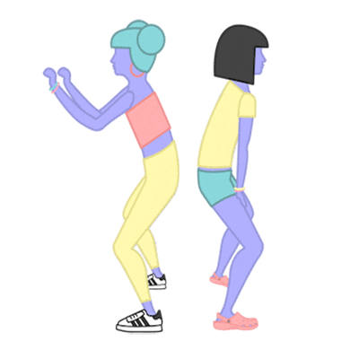 Dance Party Sticker