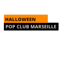 Halloween Popclub Sticker by Le Pop Club Marseille