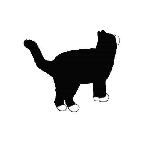 Cat ねこ Sticker by Illustrator.aki