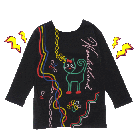 Cat Fashion Sticker