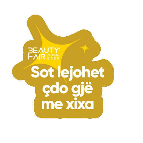 Beauty Fair 2026 Sticker by Beautyfairalbania