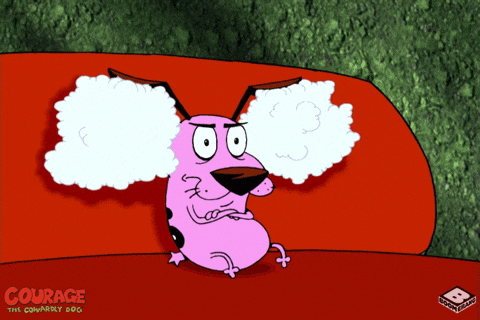 Featured image of post Courage The Cowardly Dog Gif A source engine source spray in the cartoons comics category submitted by diabolik001