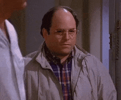 George Costanza Reaction GIF by MOODMAN